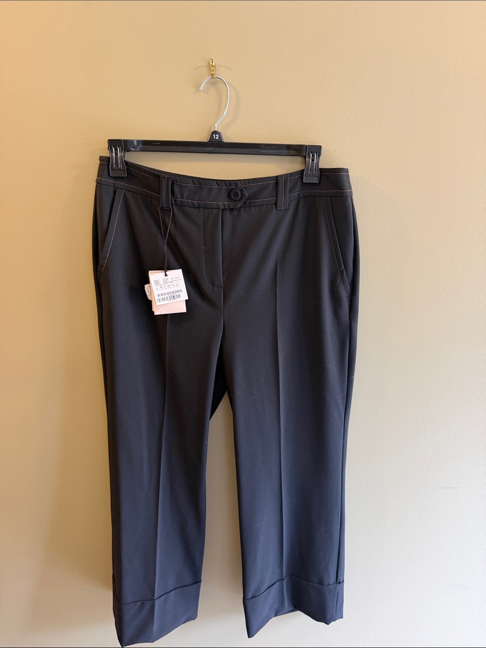 MARELLA Black Tailored Trousers